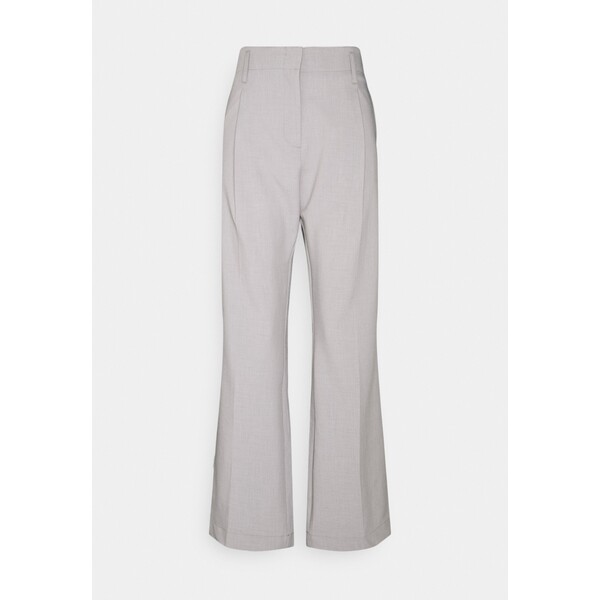 Birgitte Herskind NUE PANTS Spodnie materiałowe light grey BIO21A00D-C11