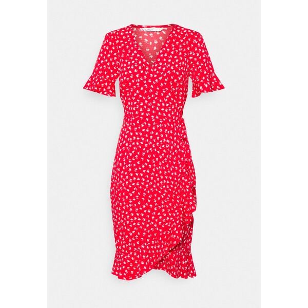 ONLY Tall ONLOLIVIA DRESS Sukienka letnia mars red OND21C05C-G11