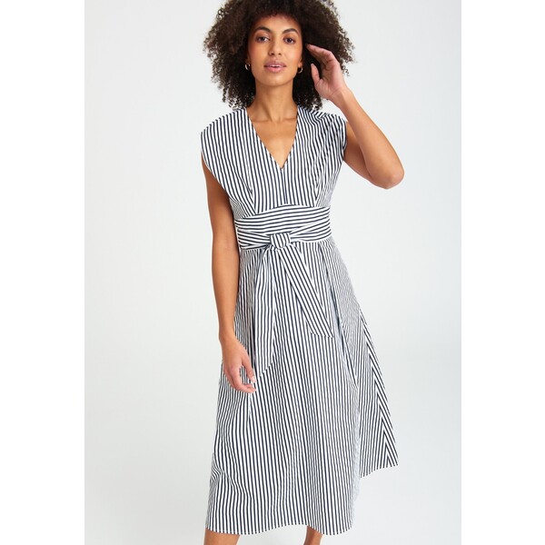 Greenpoint Sukienka letnia blue white stripes G0Y21C07A-Q11