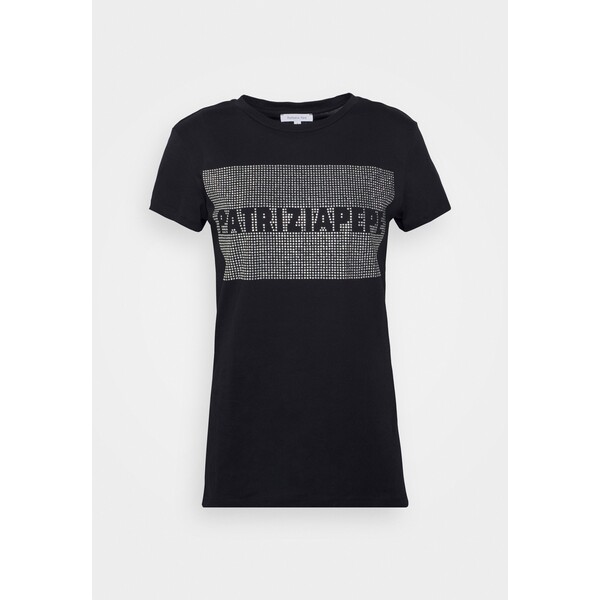 Patrizia Pepe T-shirt z nadrukiem nero P1421D06G-Q11