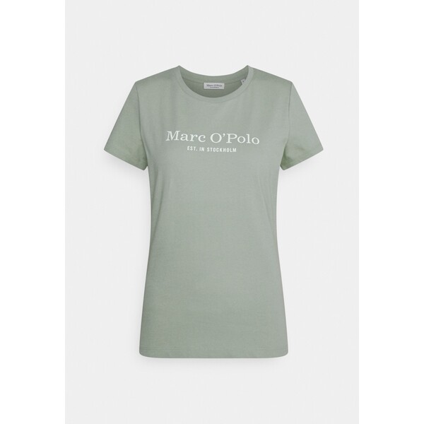 Marc O'Polo LOGO T-shirt z nadrukiem dried mint MA321D16N-M11