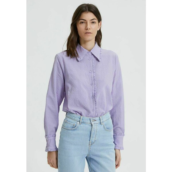 Selected Femme STRUKTURIERT Koszula violet tulip SE521E0R3-I11