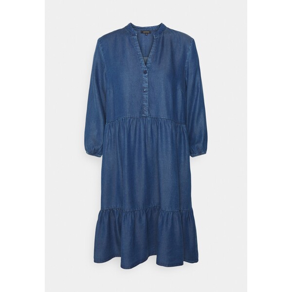 More & More DRESS SHORT Sukienka letnia middle blue denim M5821C0N9-K11