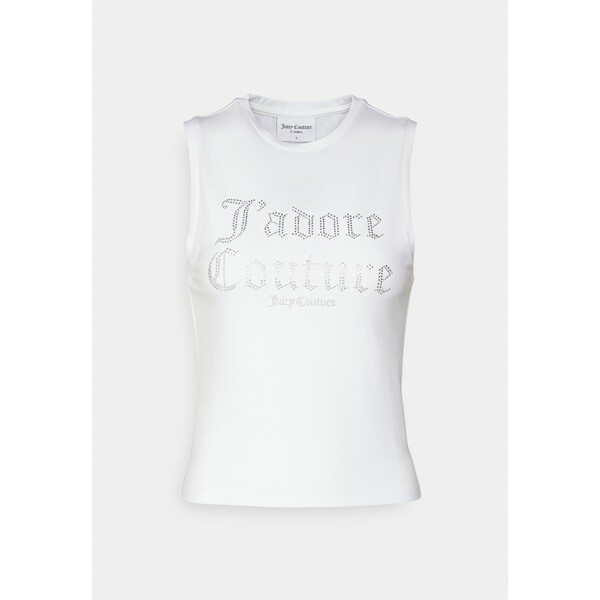 Juicy Couture JADORE COUTURE TANK Top white JU721D02C-A11
