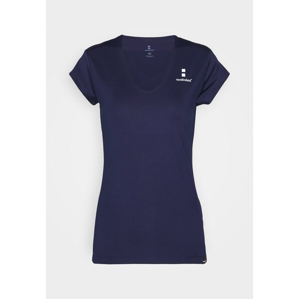 Nordicdots WOMENS TENNIS TEE T-shirt basic navy N2F41D000-K12