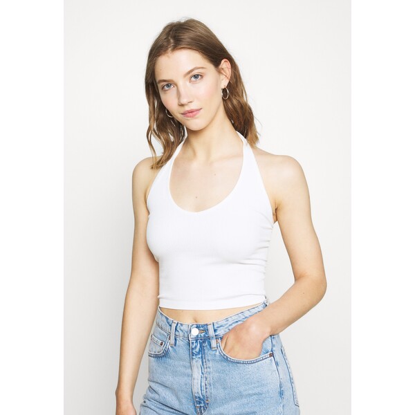 BDG Urban Outfitters JACKIE HALTER Top white QX721D00H-A12