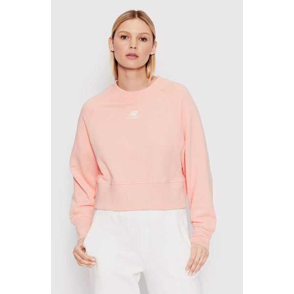 New Balance Bluza Mystic WT21554 Różowy Relaxed Fit