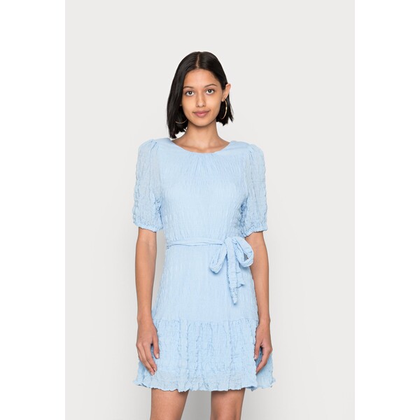 Nly by Nelly OPEN BACK DRESS Sukienka letnia light blue NEG21C0JA-K11