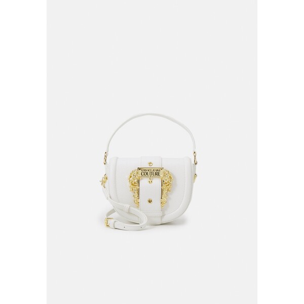 Versace Jeans Couture GRANA BUCKLE CROSSBODY Torebka white VEI51H0AT-A11