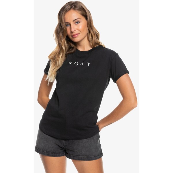 Roxy T-shirt z nadrukiem anthracite RO521D0J0-Q11