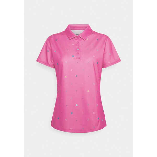 Nike Golf DRY FIT VICTORY Koszulka sportowa active pink/washed teal NI441D038-J11