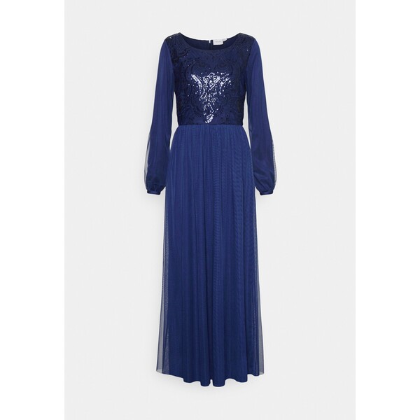 VILA TALL VISEQUINS MODESTY ANKLE DRESS Suknia balowa blue derpths V0A21C00U-K11