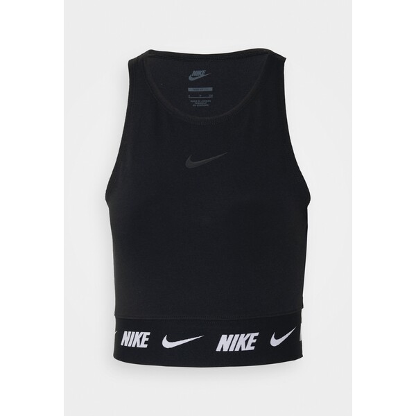 Nike Sportswear CROP TAPE Top black NI121D0OE-Q11