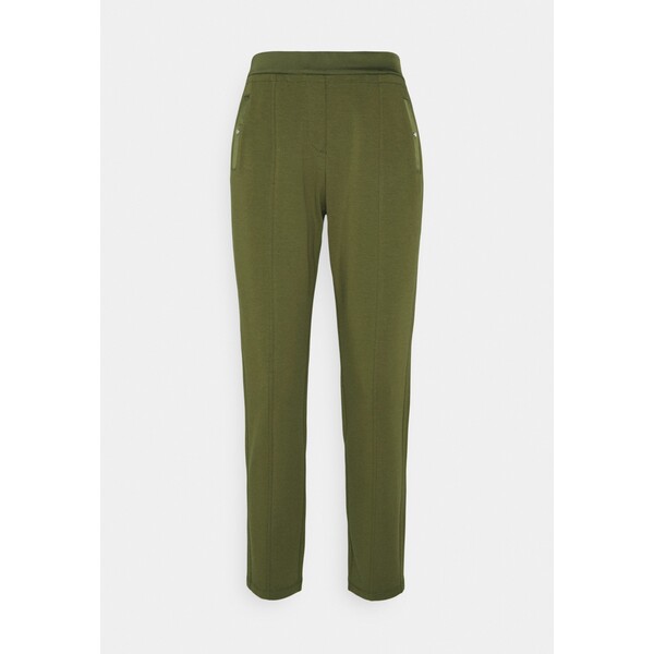 comma Spodnie materiałowe deep green CO121A0F5-N11