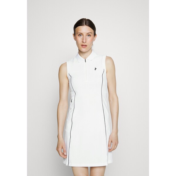 Peak Performance SPORTY DRESS Sukienka sportowa white PE441L00F-A11