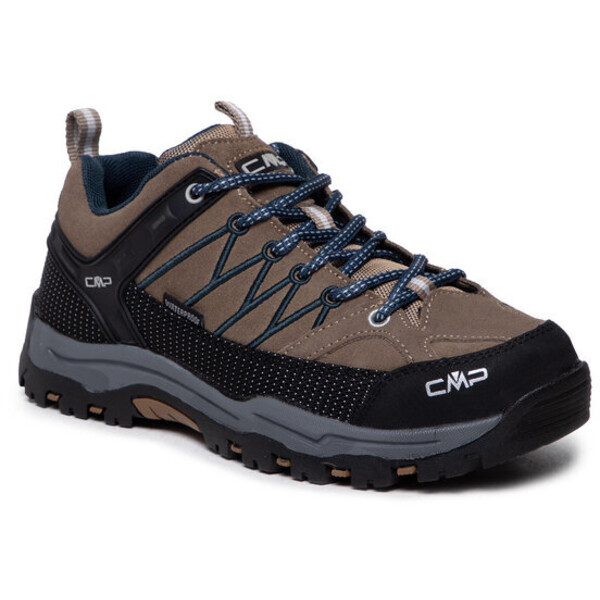 CMP Trekkingi Kids Rigel Low Trekking Schoes Wp 3Q13244J Brązowy