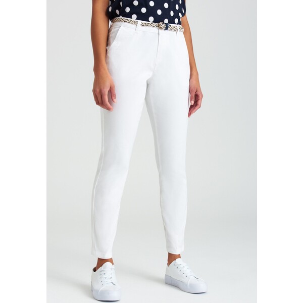 Greenpoint Spodnie materiałowe white G0Y21A01E-A11