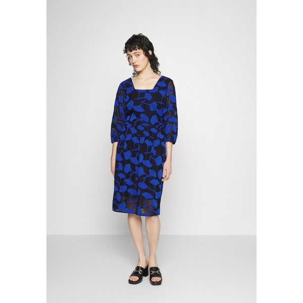 b.young BXFAHANE DRESS Sukienka letnia lapis blue BY221C0FN-K11