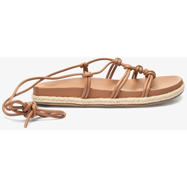 Next FOREVER COMFORT STRAPPY FOOTBED Sandały tan brown NX311A0UE-O11