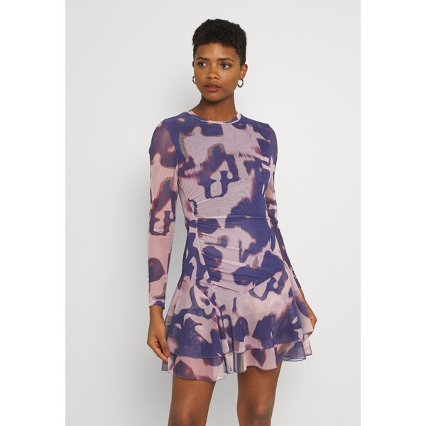 Weekday VALLEY DRESS Sukienka letnia purple WEB21C06E-T11