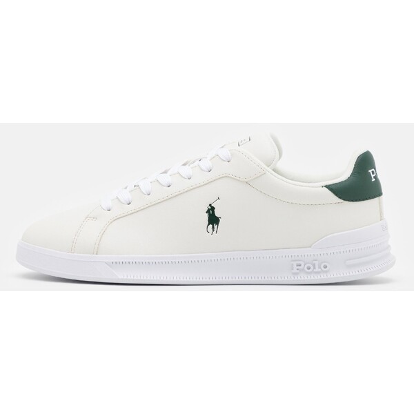Polo Ralph Lauren HERITAGE COURT UNISEX Sneakersy niskie offwhite/green PO215O002-A11
