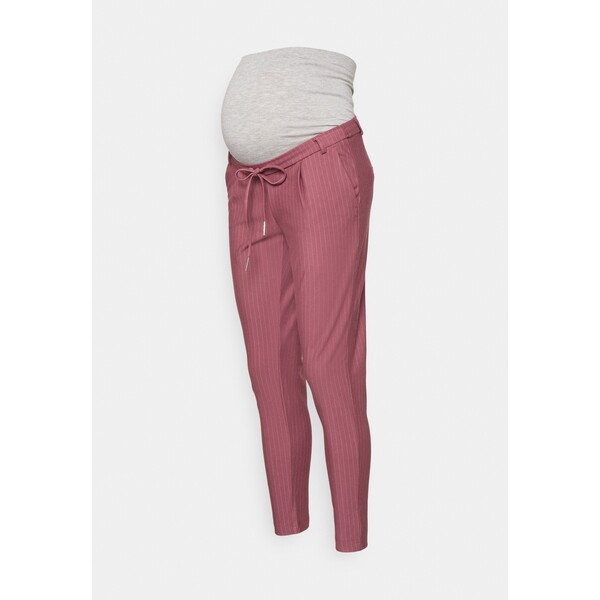 ONLY MATERNITY OLMPOPTRASH CLASSIC PANT Spodnie materiałowe rose brown ON329B00Q-J11