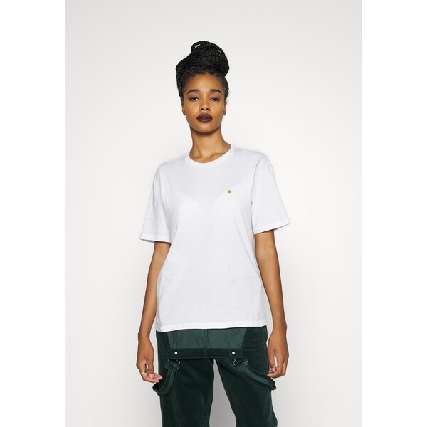 Carhartt WIP CHASE T-shirt basic white C1421D033-A12