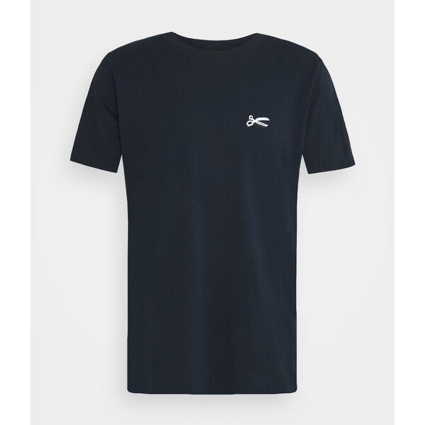 Denham SCISSOR SLIM TEE T-shirt basic navy blazer DE422O02G-K11