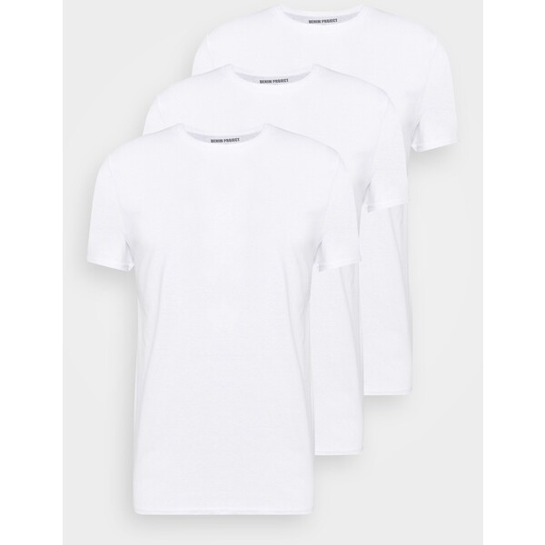 Denim Project 3 PACK T-shirt basic white DEO22O00U-A11
