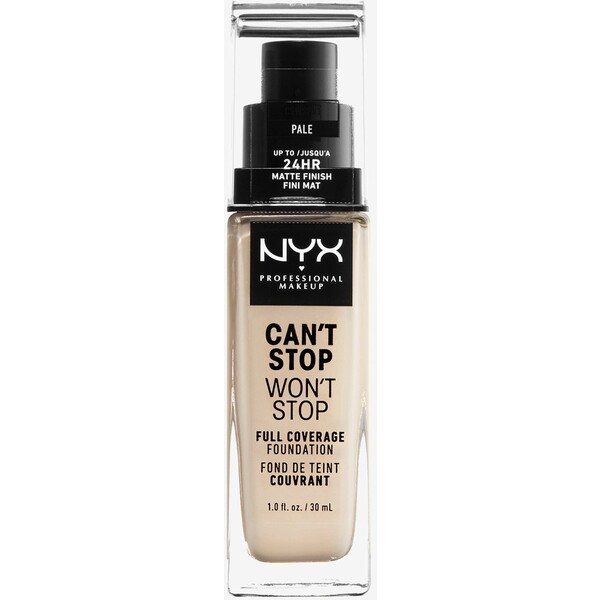 Nyx Professional Makeup CAN'T STOP WON'T STOP FOUNDATION Podkład 1 pale NY631E00O-S11