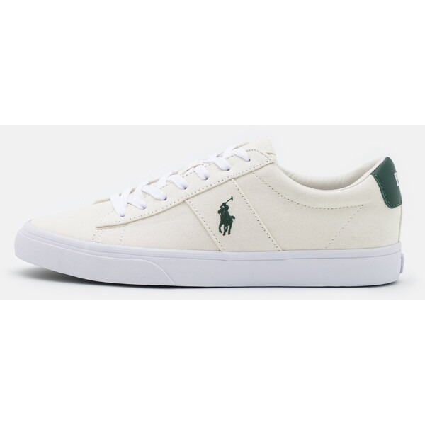Polo Ralph Lauren SAYER TOP LACE UNISEX Sneakersy niskie offwhite/green PO215O000-A11