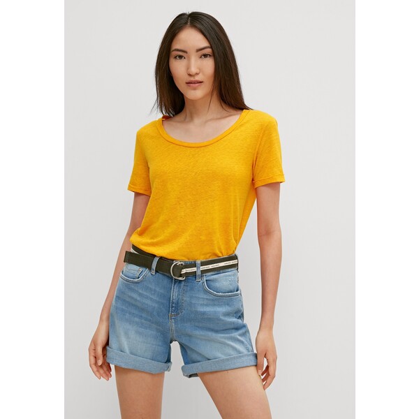 comma casual identity T-shirt basic bright mango C1E21D0F7-E11