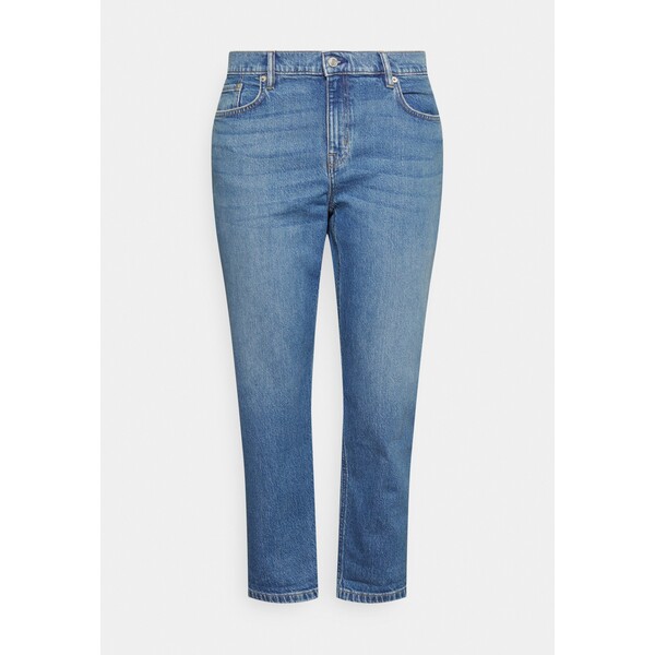Lauren Ralph Lauren Woman RELAXED TAPERED JEAN Jeansy Straight Leg provence wash L0S21N00H-K11