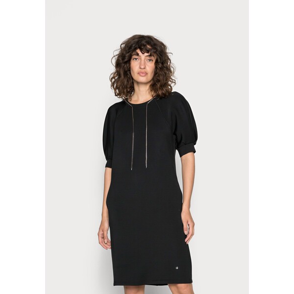 Mos Mosh WARDA DRESS Sukienka z dżerseju black MX921C01U-Q11