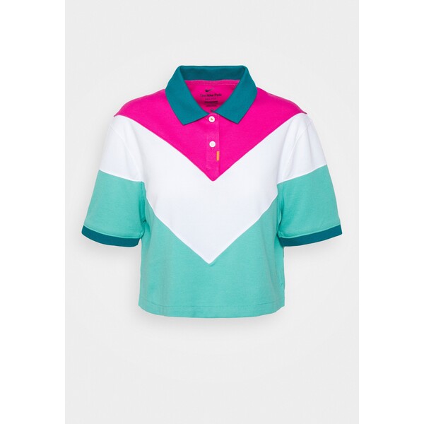 Nike Golf THE DRY FIT Koszulka sportowa active pink/white/washed teal NI441D037-J11