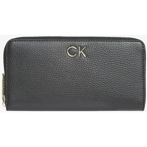 Calvin Klein LARGE ZIP AROUND Portfel ck black 6CA51F0CW-Q11