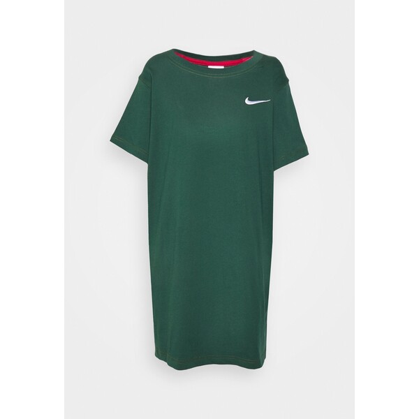 Nike Sportswear DRESS Sukienka z dżerseju pro green NI121C03J-N11