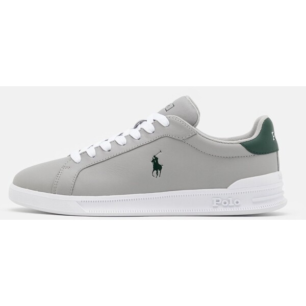 Polo Ralph Lauren HERITAGE COURT UNISEX Sneakersy niskie soft grey/green PO215O002-C11