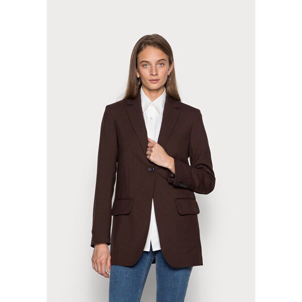 ARKET Krótki płaszcz brown ARU21G00X-O11