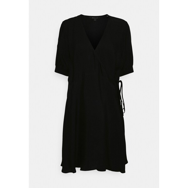 Armani Exchange VESTITO Sukienka koktajlowa black ARC21C039-Q11