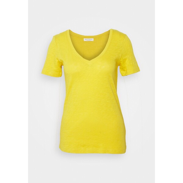 Marc O'Polo V NECK T-shirt basic lemon curry MA321D16U-E11