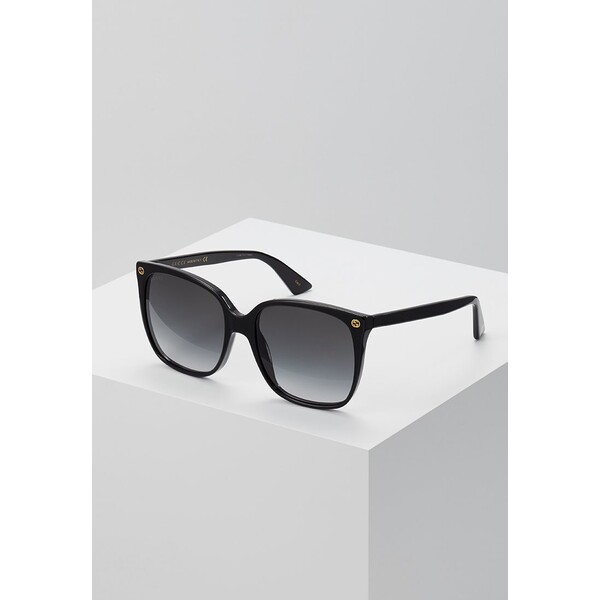 Gucci GG0022S Okulary przeciwsłoneczne black/grey GU451K00C-Q11