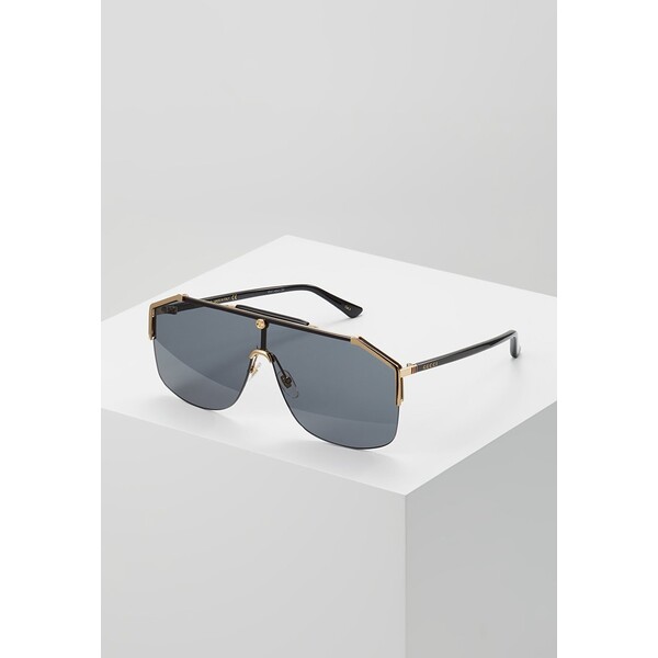 Gucci Okulary przeciwsłoneczne gold/black/grey GU454K00M-Q11