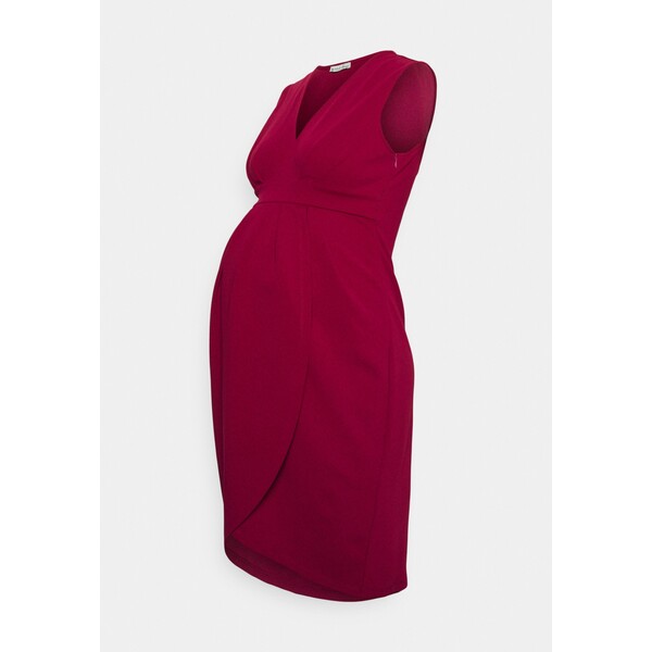 Anna Field MAMA Sukienka z dżerseju red EX429F04S-G11
