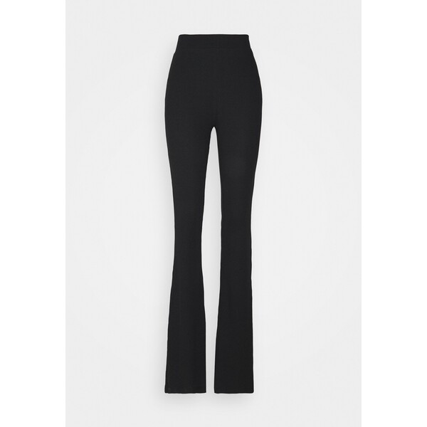 Noisy May Tall NMPASA FLARED PANTS TALL Spodnie materiałowe black NOB21A01D-Q11