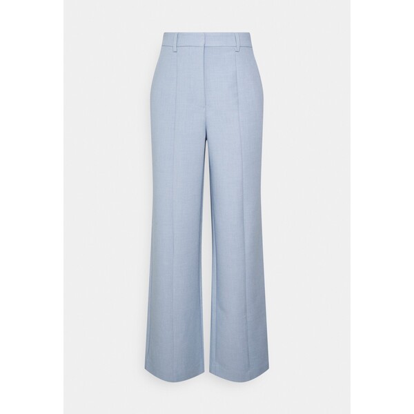 YAS YASTUCKA PANT Spodnie materiałowe kentucky blue Y0121A0C1-K11