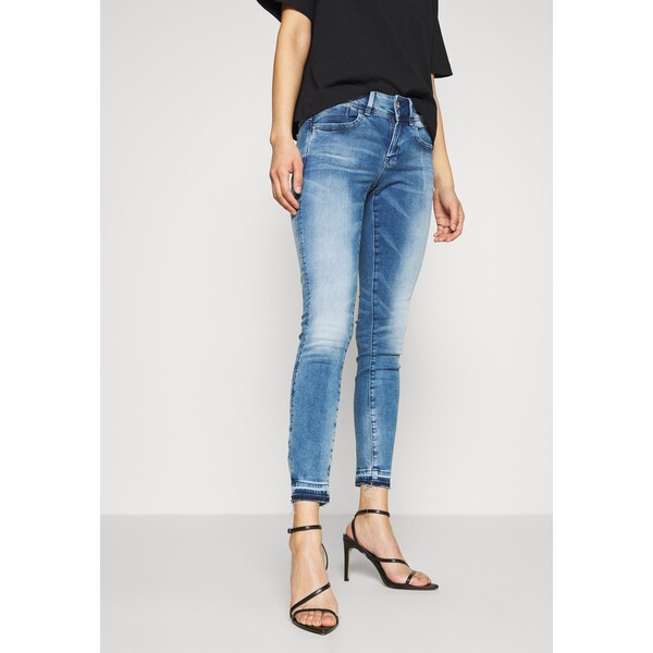 G-Star LYNN MID SKINNY RP ANKLE WMN Jeansy Skinny Fit sun faded azurite GS121N0AB-K13