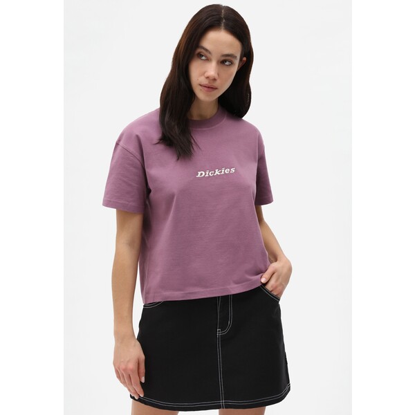 Dickies LORETTO TEE T-shirt z nadrukiem purple gumdrop DI621D00W-I11