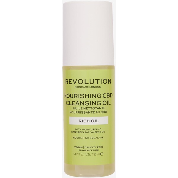 Revolution Skincare REVOLUTION SKINCARE NOURISHING CBD CLEANSING OIL Oczyszczanie twarzy - R0H34G002-S11