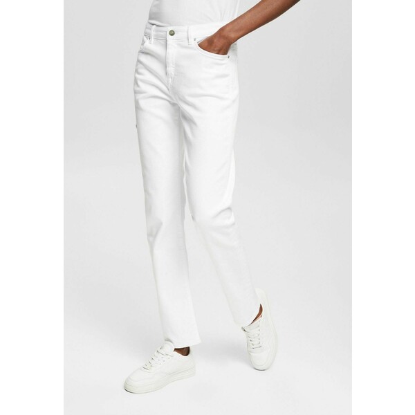 Esprit Collection Jeansy Slim Fit white ES421N03S-A11